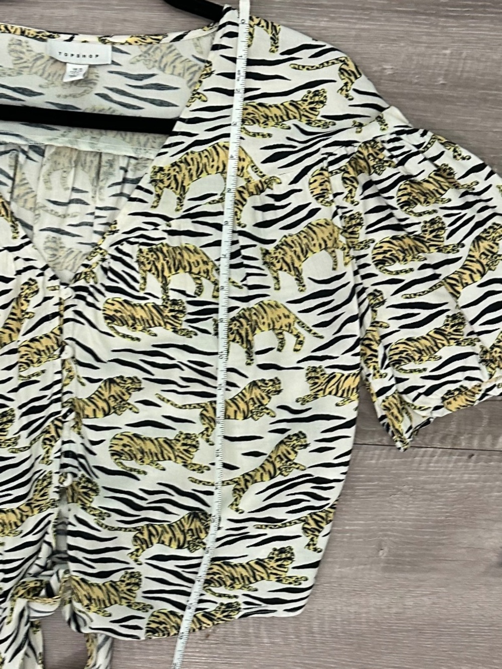 Tiger Topshop Blouse Game Day